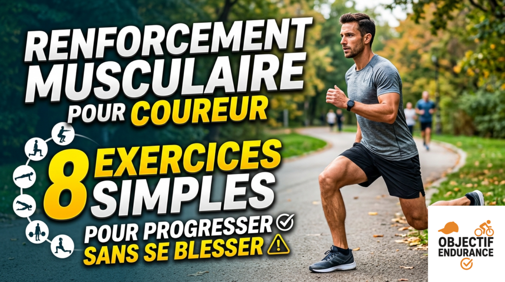 Renforcement musculaire pour coureur : 8 exercices simples pour progresser sans se blesser